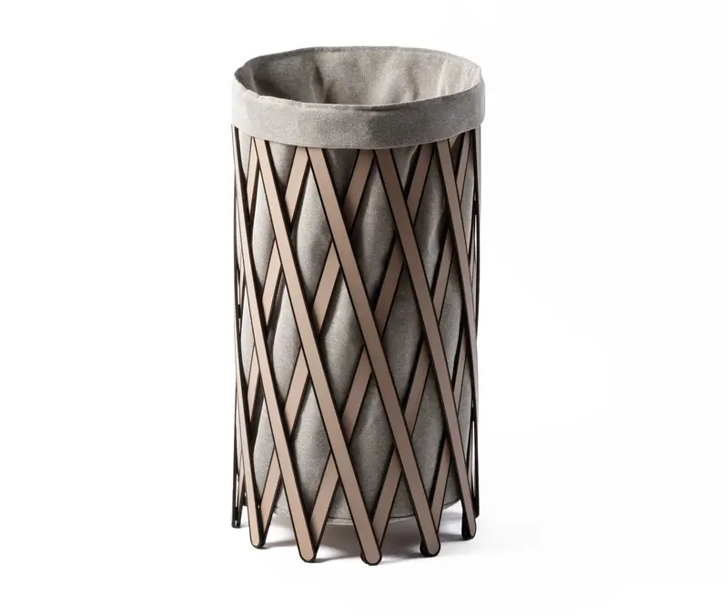 Safari Woven Laundry Hamper With Handles 1