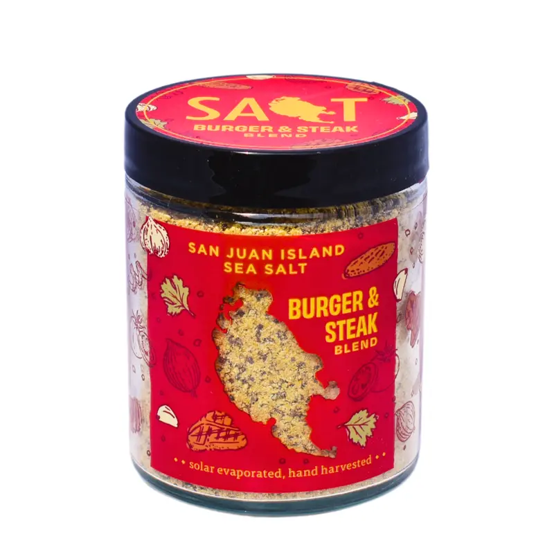 San Juan Island Sea Salt Burger & Steak Rub 1