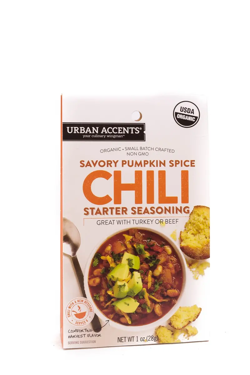 Savory Pumpkin Spice Chili Starter – Urban Accents 1