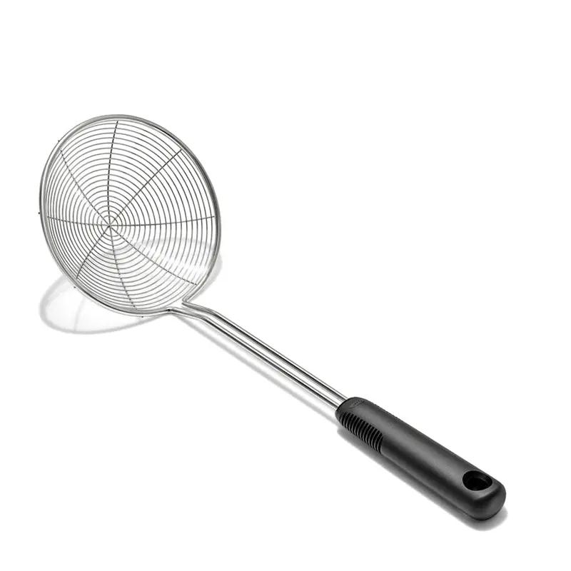 Scoop-And-Strain Stainless Steel Skimmer 1