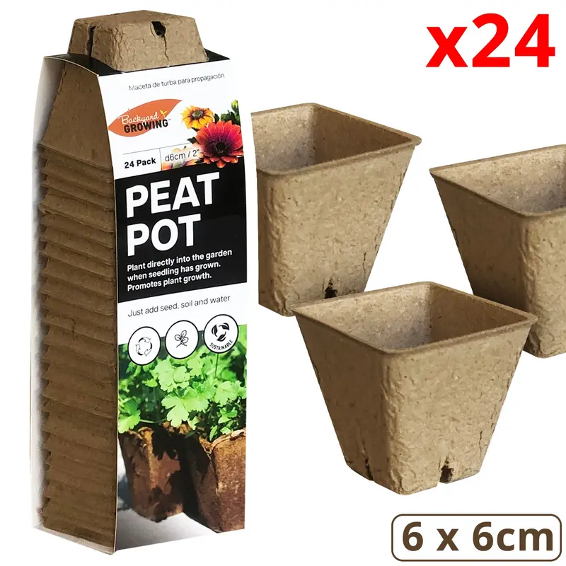 Set Of 24 Small Decorative Plant Pots 1