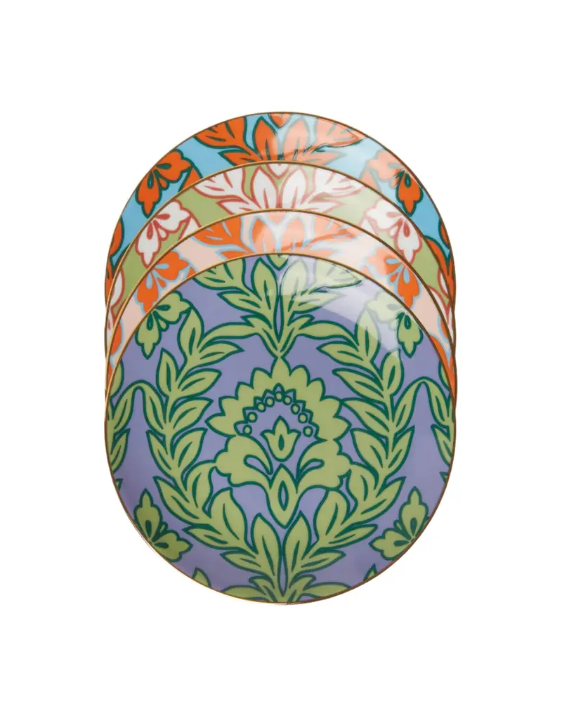 Set Of 4 Modern Side Plates 1