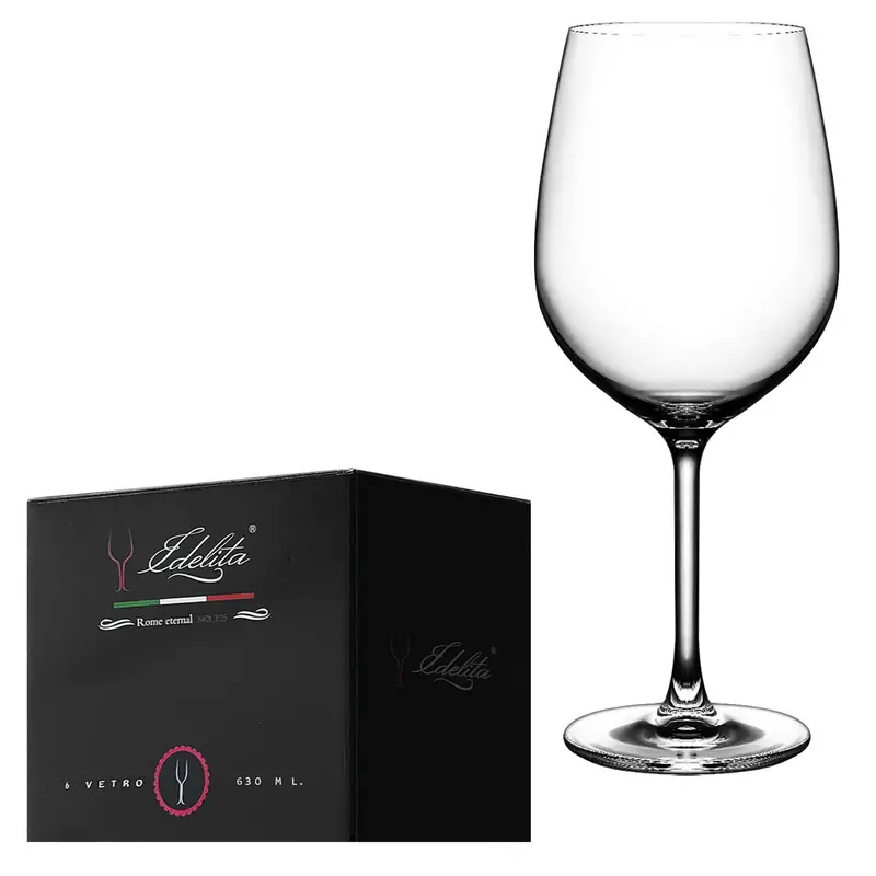Set Of 6 Premium Wine Glasses – 630 Ml Capacity 1