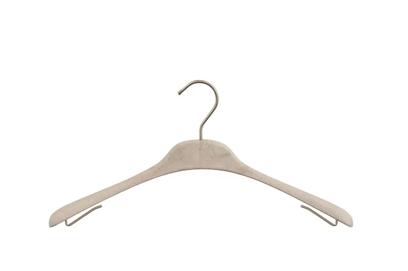 Shirt Hanger With Adjustable Shoulder Strap Hooks 1