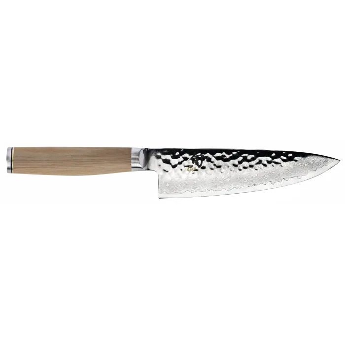 Shun Premier 6-Inch Blonde Chef’S Knife – Japanese-Inspired Forged Steel 1