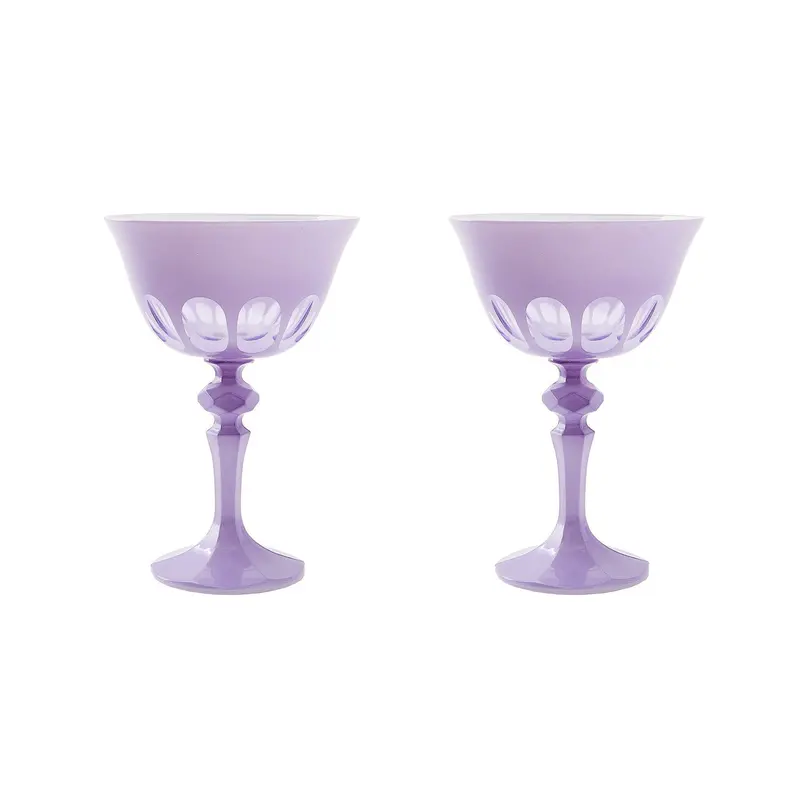 Sir|Madam Rialto Lupine Coupe Glasses, Set Of 2 1