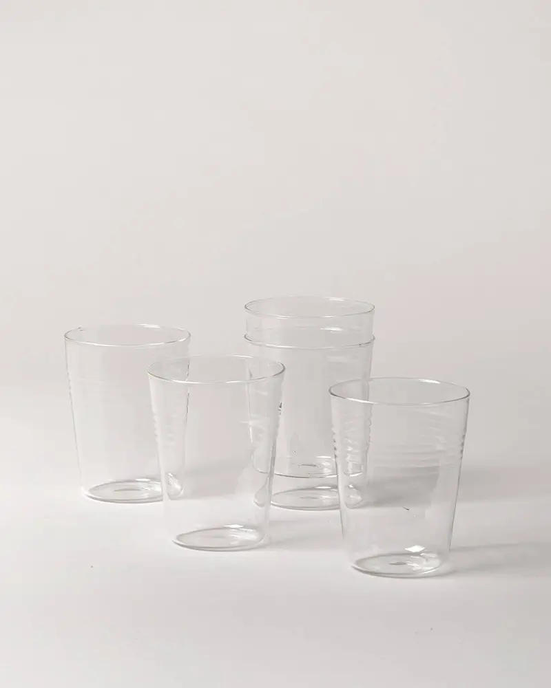 Small Handcrafted Farmhouse Glasses – Farmhouse Pottery 1
