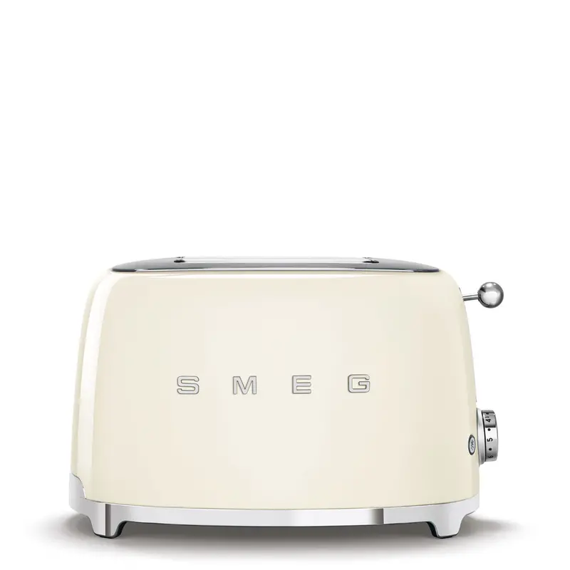 Smeg 2-Slice Toaster In Classic Cream 1