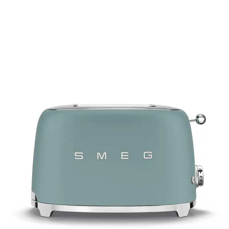 Smeg 2-Slice Toaster In Jade Green 1