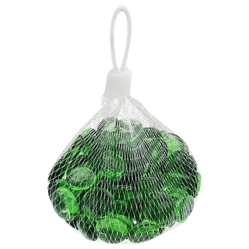 Smooth Glass Pebbles For Crafts – 350 G Bag Of Clear Decorative Stones 1