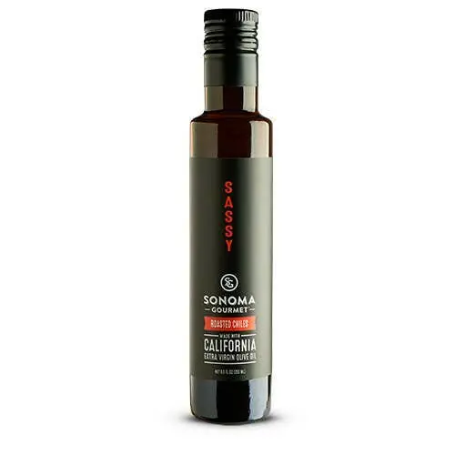 Sonoma Gourmet Roasted Chile Extra Virgin Olive Oil – Artisan Cold-Pressed Evoo 1