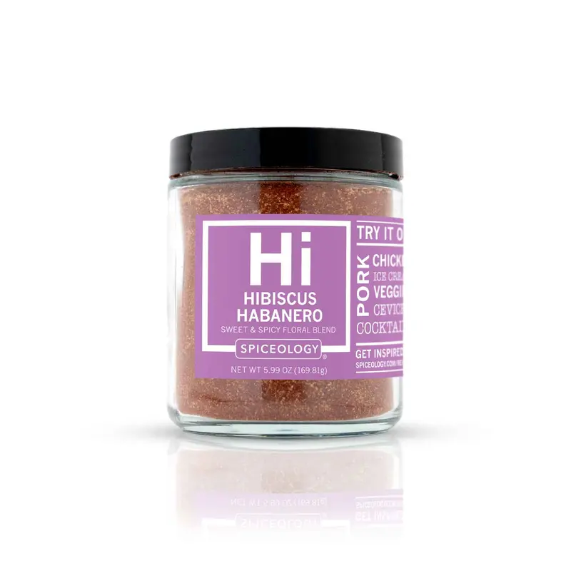 Spiceology Hibiscus Habanero Seasoning – Tangy Spicy Blend 1