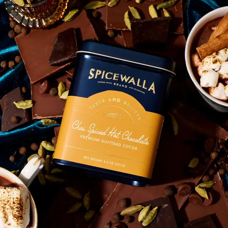 Spicewalla Chai Spiced Hot Chocolate Mix – Warm, Aromatic Drinking Chocolate 1