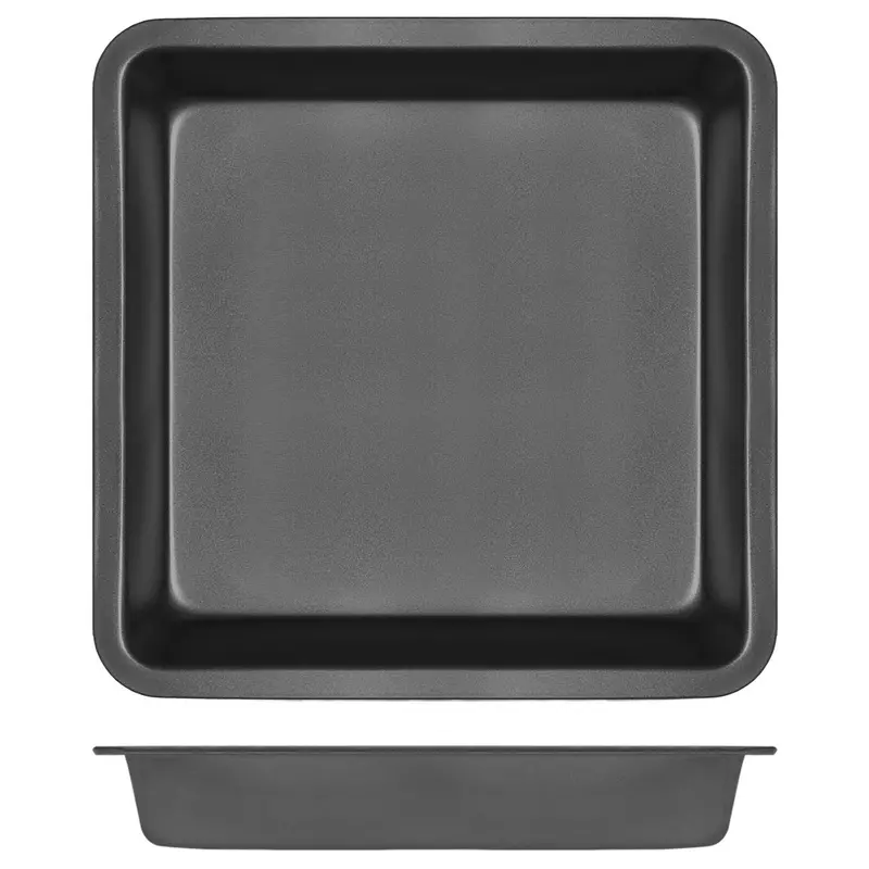 Square Non-Stick Baking Pan – 26 X 26 Cm Deep Cake Tin For Brownies, Bars, Or Casseroles 1