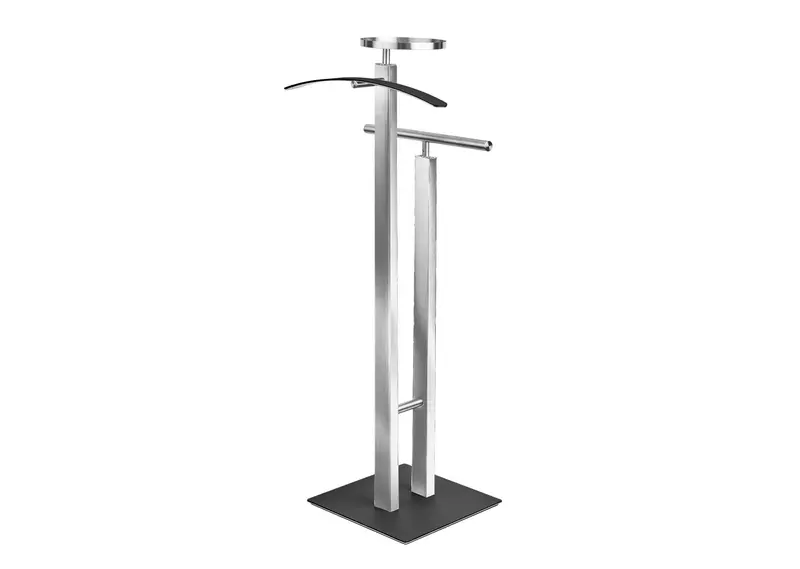 Stainless Steel Valet Stand For Clothing & Accessories 1