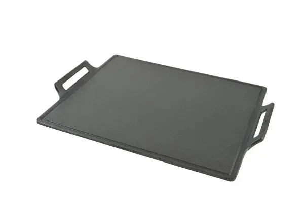 Steve Raichlen Stainless Steel Grilling Plancha – Flat Top Cooking Plate 1
