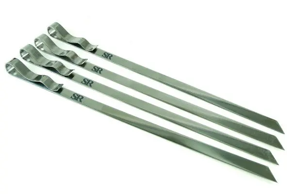 Steven Raichlen Heavy-Duty Stainless Steel Skewer Set (6-Pack) 1