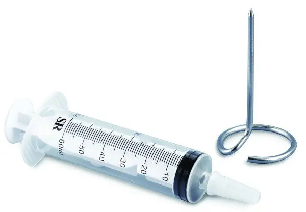 Steven Raichlen Precision Spice Injector With Spike Tip – Flavor Infusion Tool 1