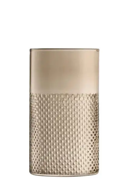 Taupe Wicker Vase Or Lantern – 25Cm Height 1