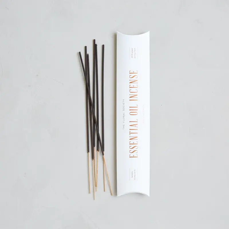 The Floral Society Cedar Wood & Palo Santo Essential Oil Incense 1