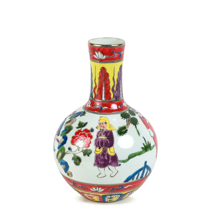 The Garden Ceramic Vase – Botanical-Inspired Table Centerpiece 1