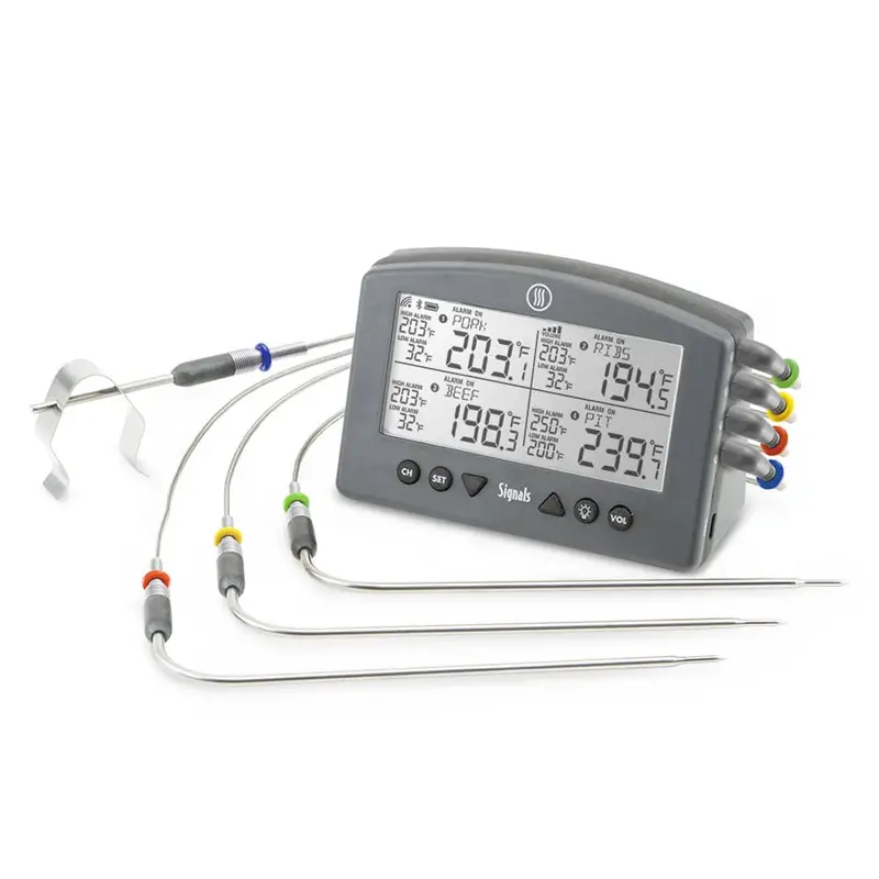 Thermoworks Signals Bbq Thermometer – Wifi & Bluetooth Enabled (Black) 1