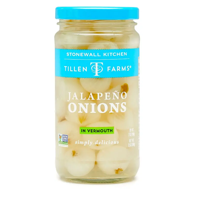 Tillen Farms Jalapeño Onions – Zesty Pickled Onion & Pepper Blend 1
