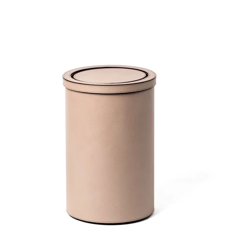 Tilt-Top Waste Bin With Hinged Lid 1