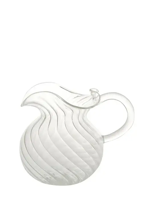 Torcello Torchon-Inspired Glass Table Pitcher 1