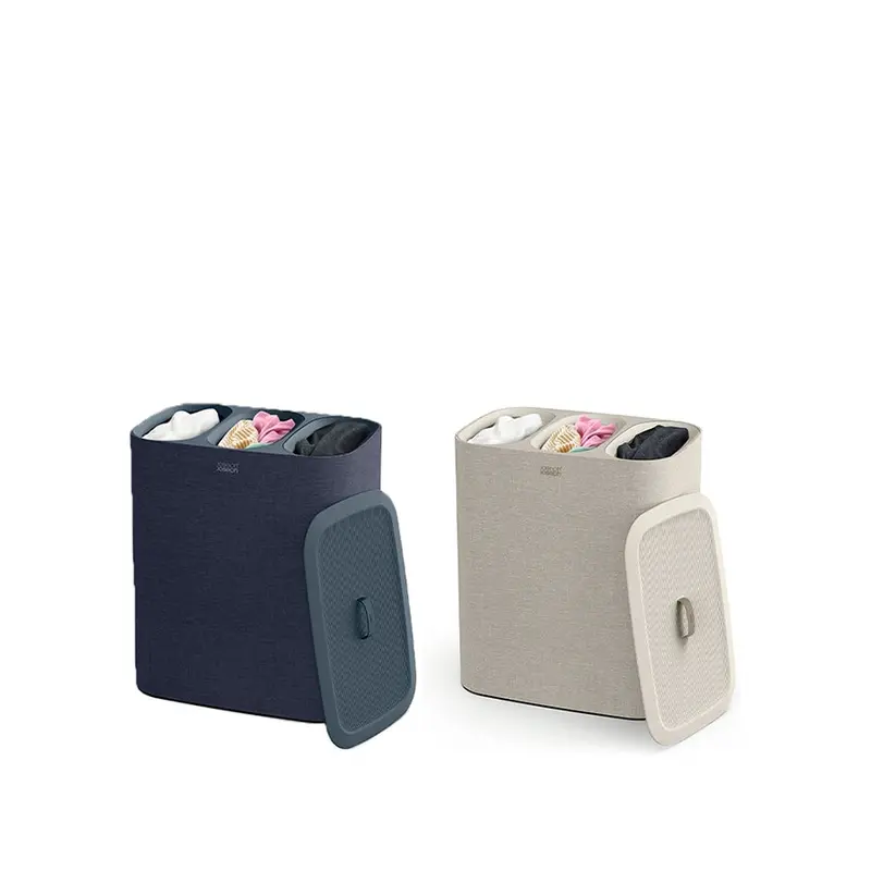 Tota Trio Cream Laundry Sorting Basket 1