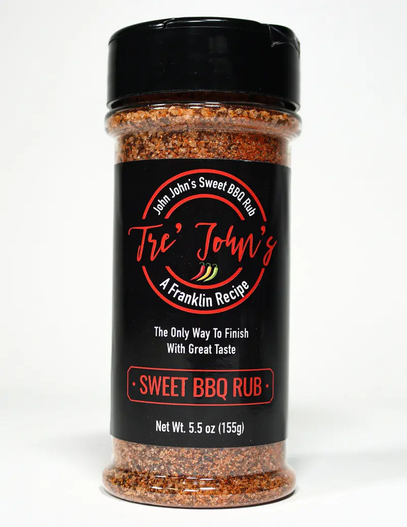 Tre'Johns Sweet & Smoky Bbq Rub 1