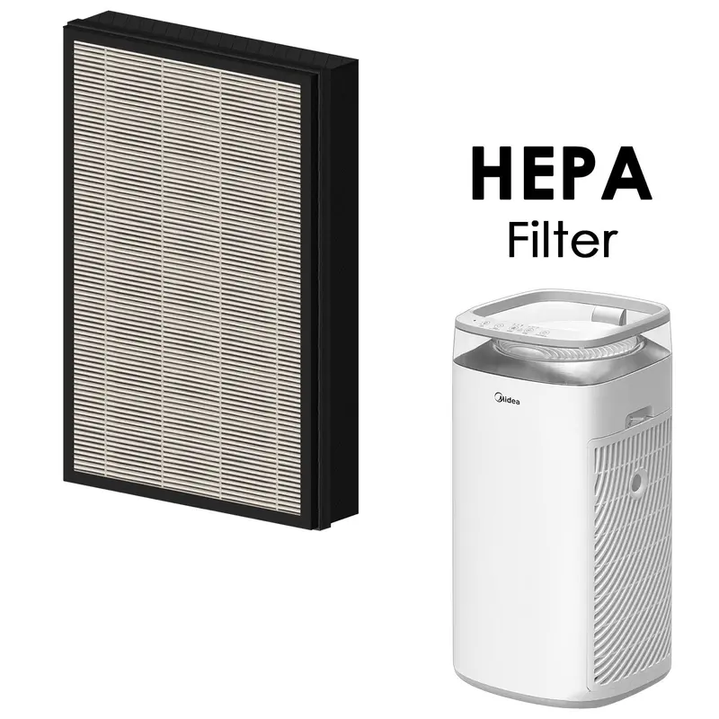 True Hepa Air Filter – 99.97% Particle Capture (Compatible With Hvac Systems) 1
