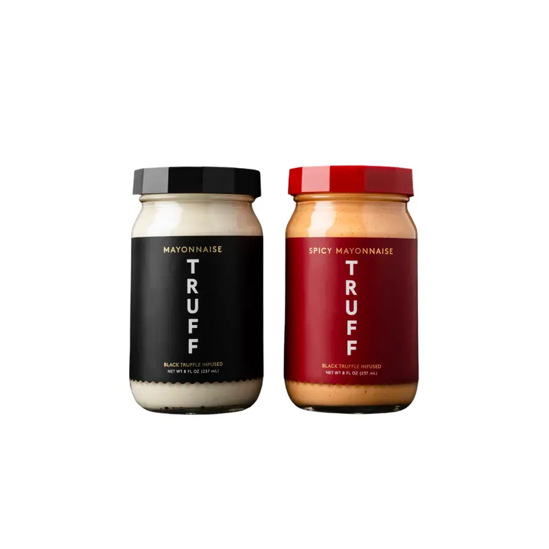 Truff Truffle Mayo Combo Pack – Two 10 Oz Jars (Black Truffle Flavor) 1