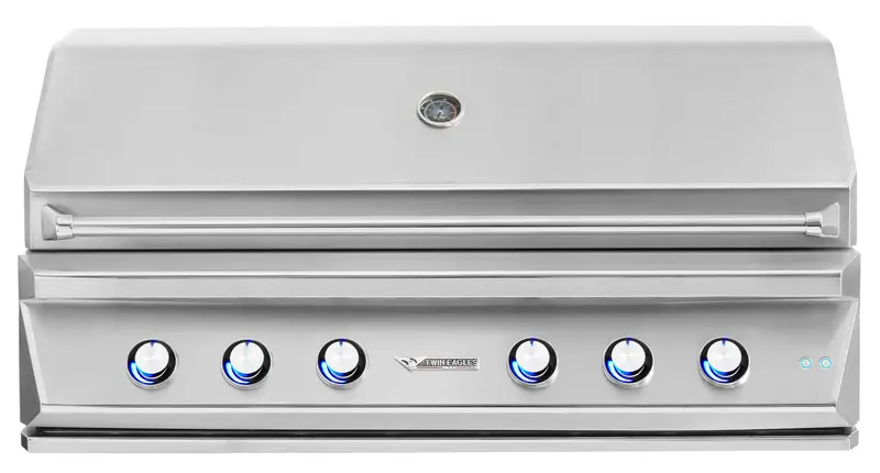 Twin Eagles 54-Inch Built-In Gas Grill With Infrared Rotisserie And Sear Zone 1