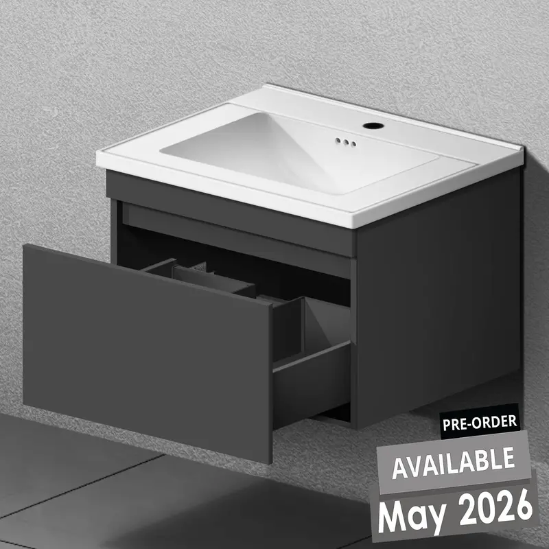 Two-Piece Compact Bathroom Vanity Unit 1