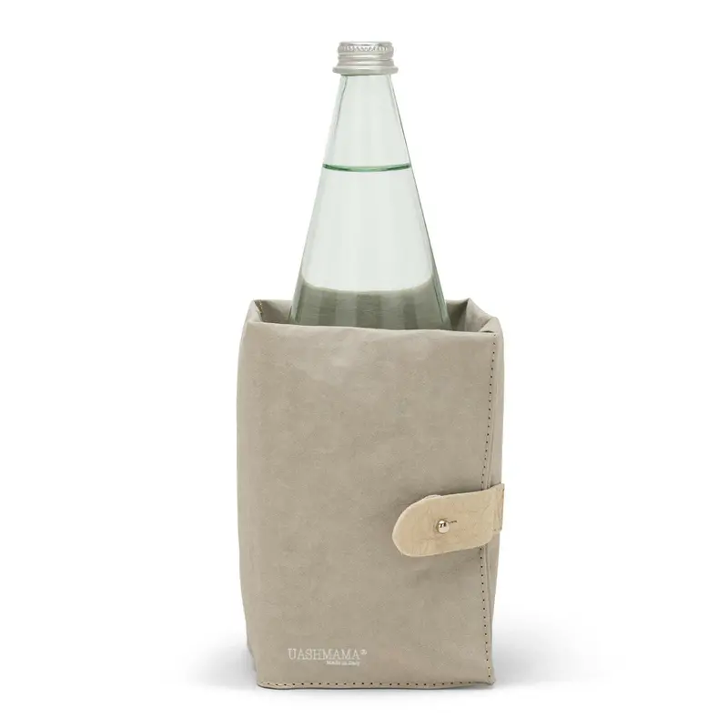 Uashmama Ice-Cube Beverage Chiller – Light Grey Natural Fiber 1
