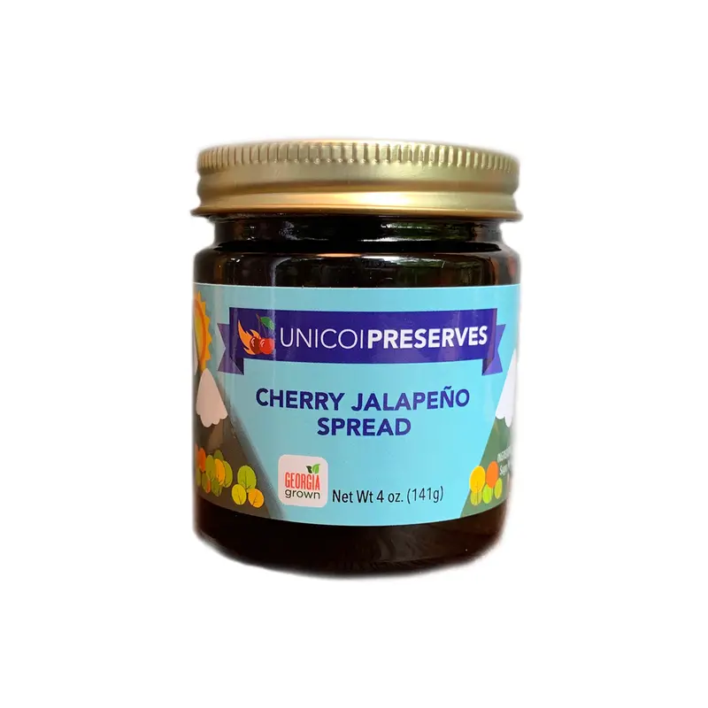 Unicoi Preserves Cherry Jalapeño Hot Spread 1