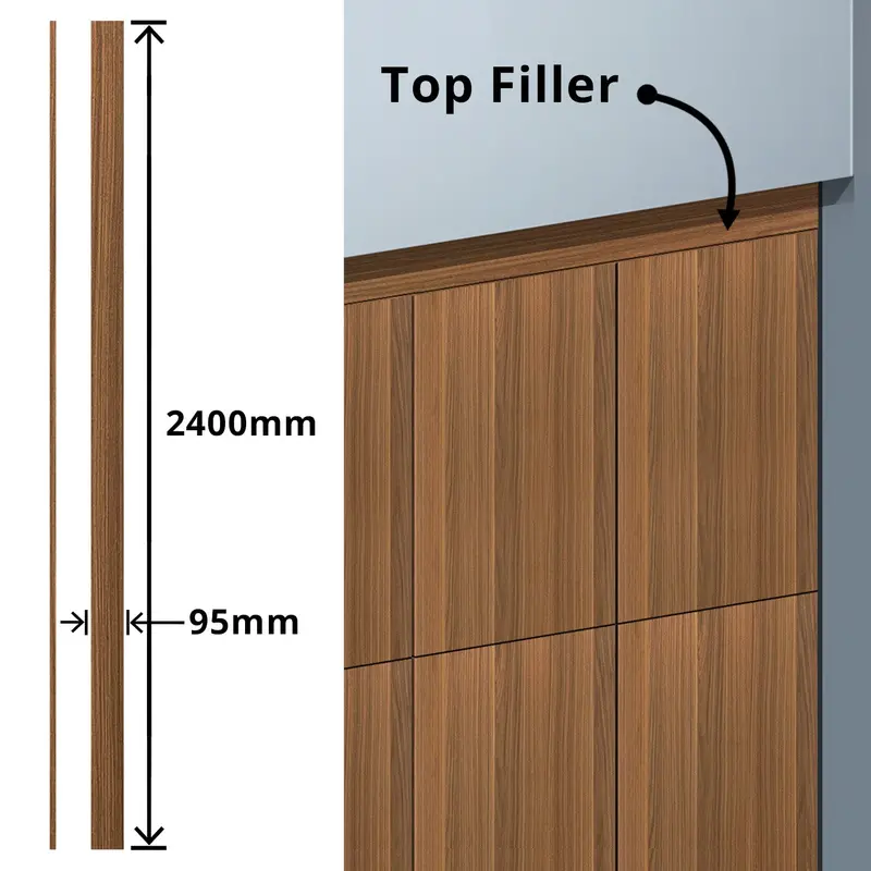 Upper Cabinet Top Filler Kit 1