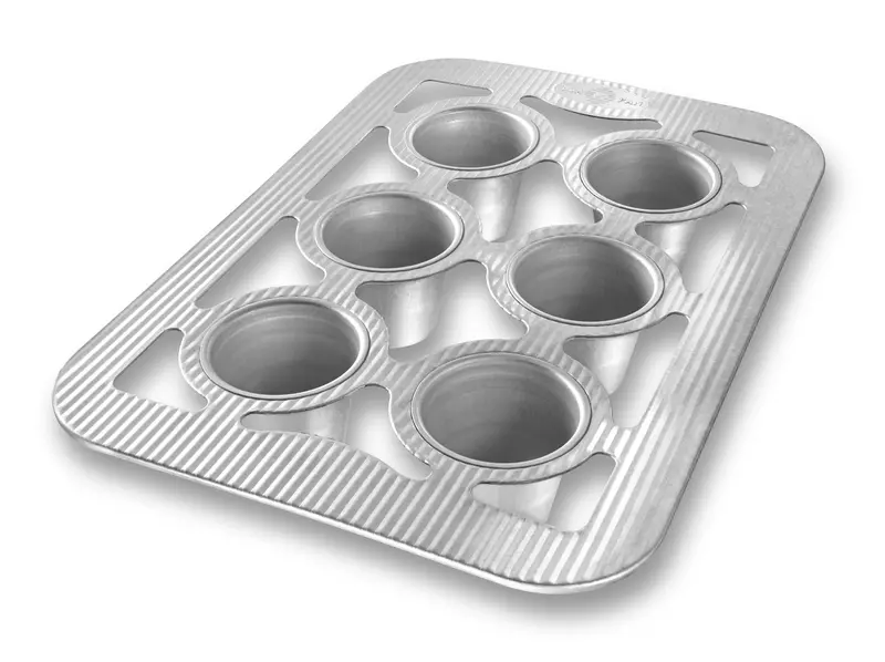 Usa Pan 6-Well Popover Pan For Crisp, Hollow Pastries 1