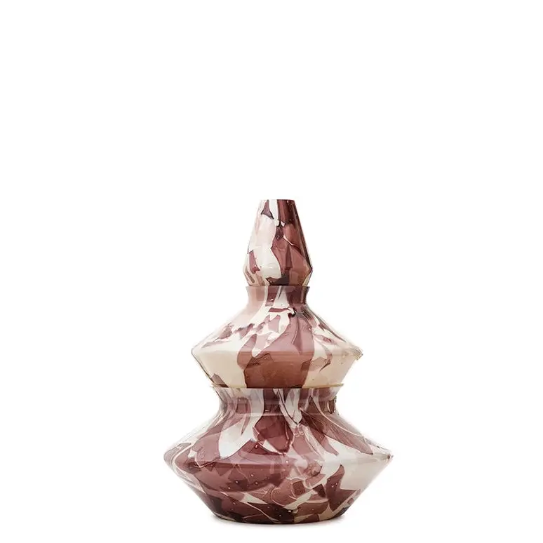 Variopinto Trio: Hand-Blown Vase Set 1