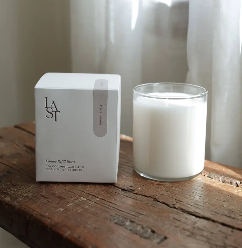 Velvet Vanilla Candle Refill – Last Candle Co. No. 02 1
