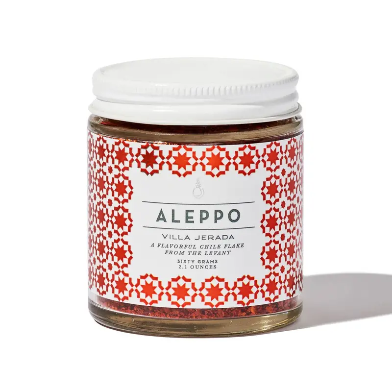 Villa Jerada Aleppo Pepper Flakes – Mildly Spicy, Sun-Dried Condiment 1