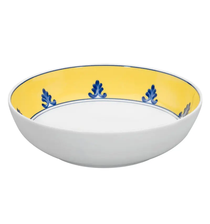 Vista Alegre Castelo Branco Cereal Bowl – Delicate Rimmed Breakfast Piece 1