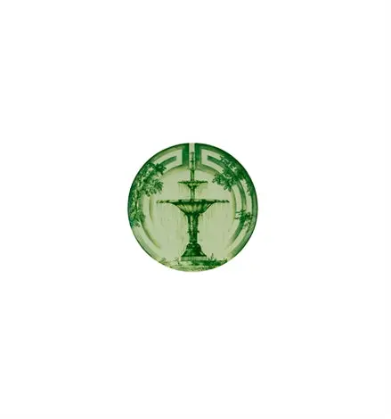 Vista Alegre The Meaning Bread-And-Butter Plate In Emerald Green 1