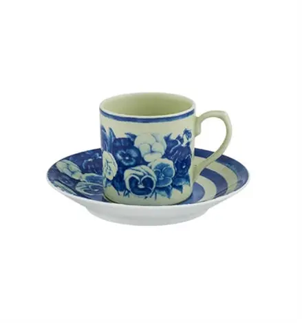 Vista Alegre The Meaning Espresso Cup And Saucer – Minimalist Ceramic Set 1