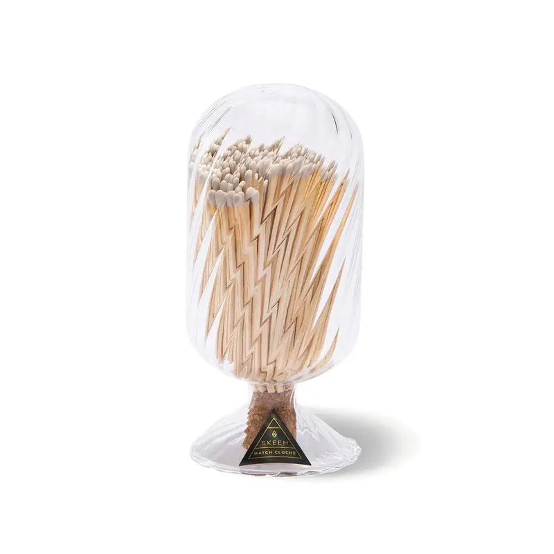 White Helix Match Cloche – Skeem Design 1