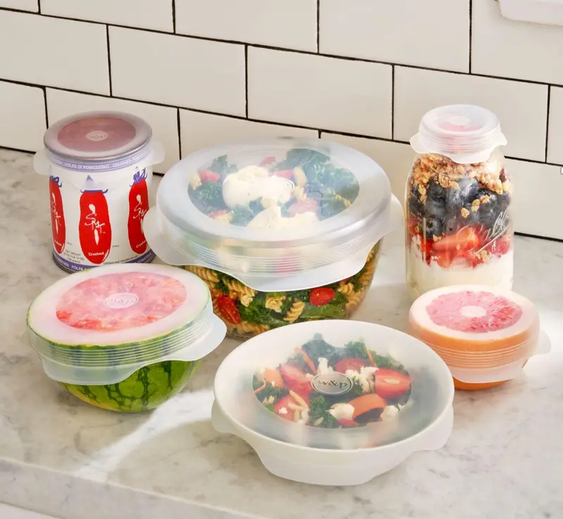 W&P Assorted-Size Reusable Silicone Stretch Lids 1