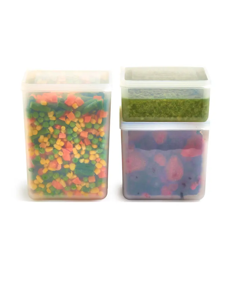 W&P Freezer Storage Containers – Assorted Sizes (Small, Medium, Large) 1