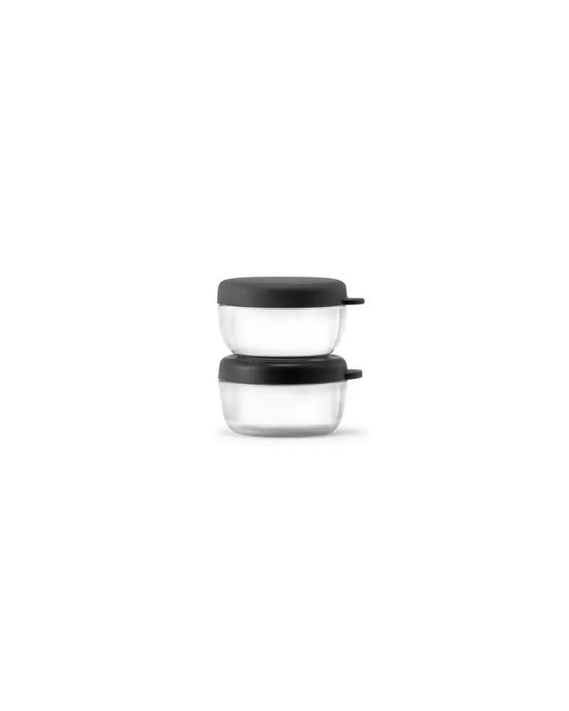 W&P Leakproof Dressing Containers – Bpa-Free Glass Bottles With Silicone Lids 1