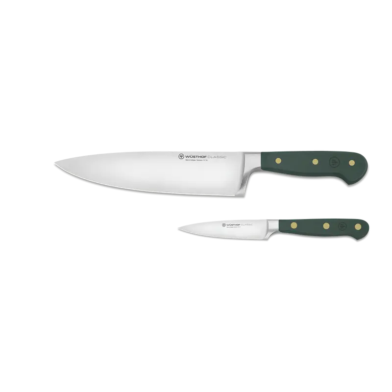 Wüsthof Classic 2-Piece Starter Knife Set – Fresh Rosemary Accents 1